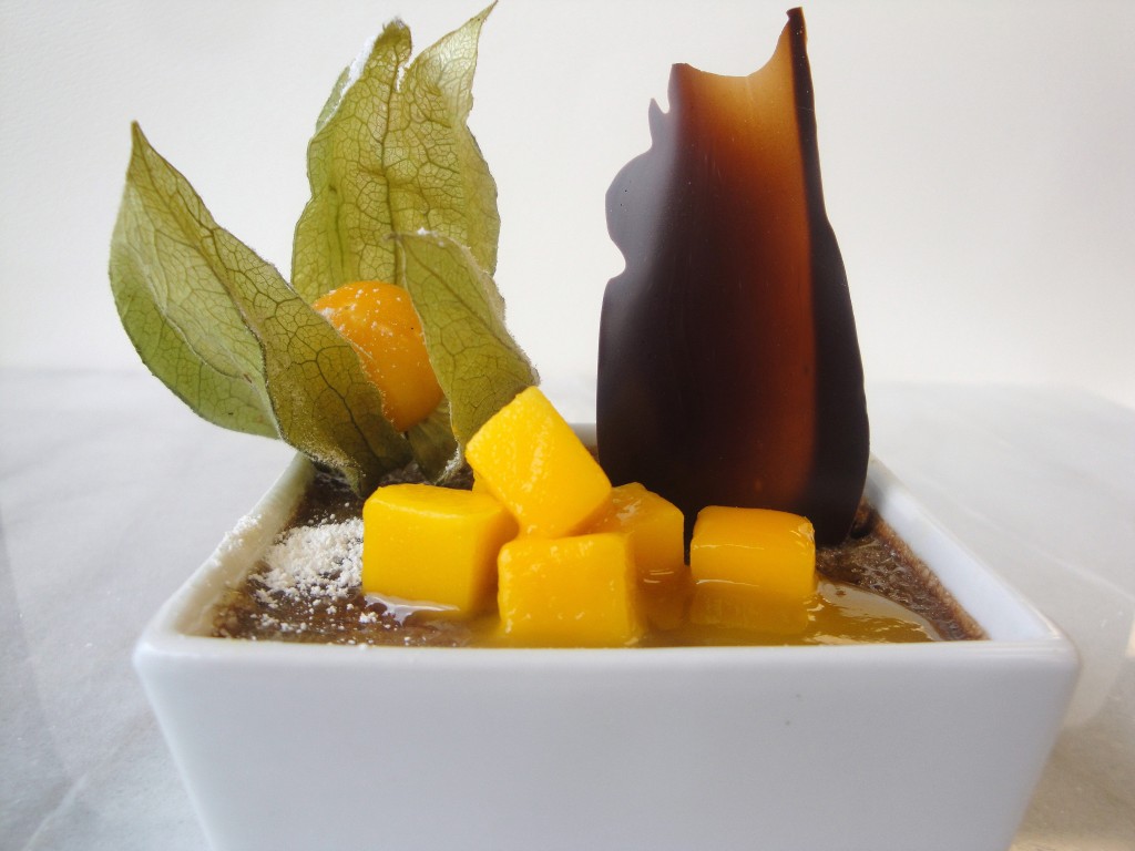 Chocolate creme brulee