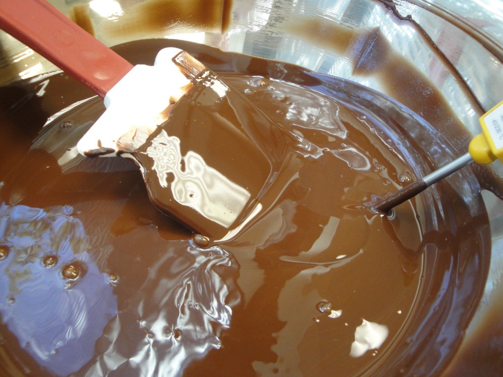 tempering chocolate