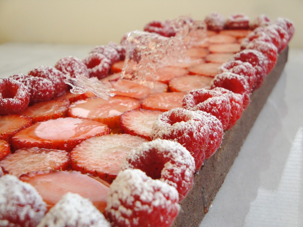 passion fruit tart