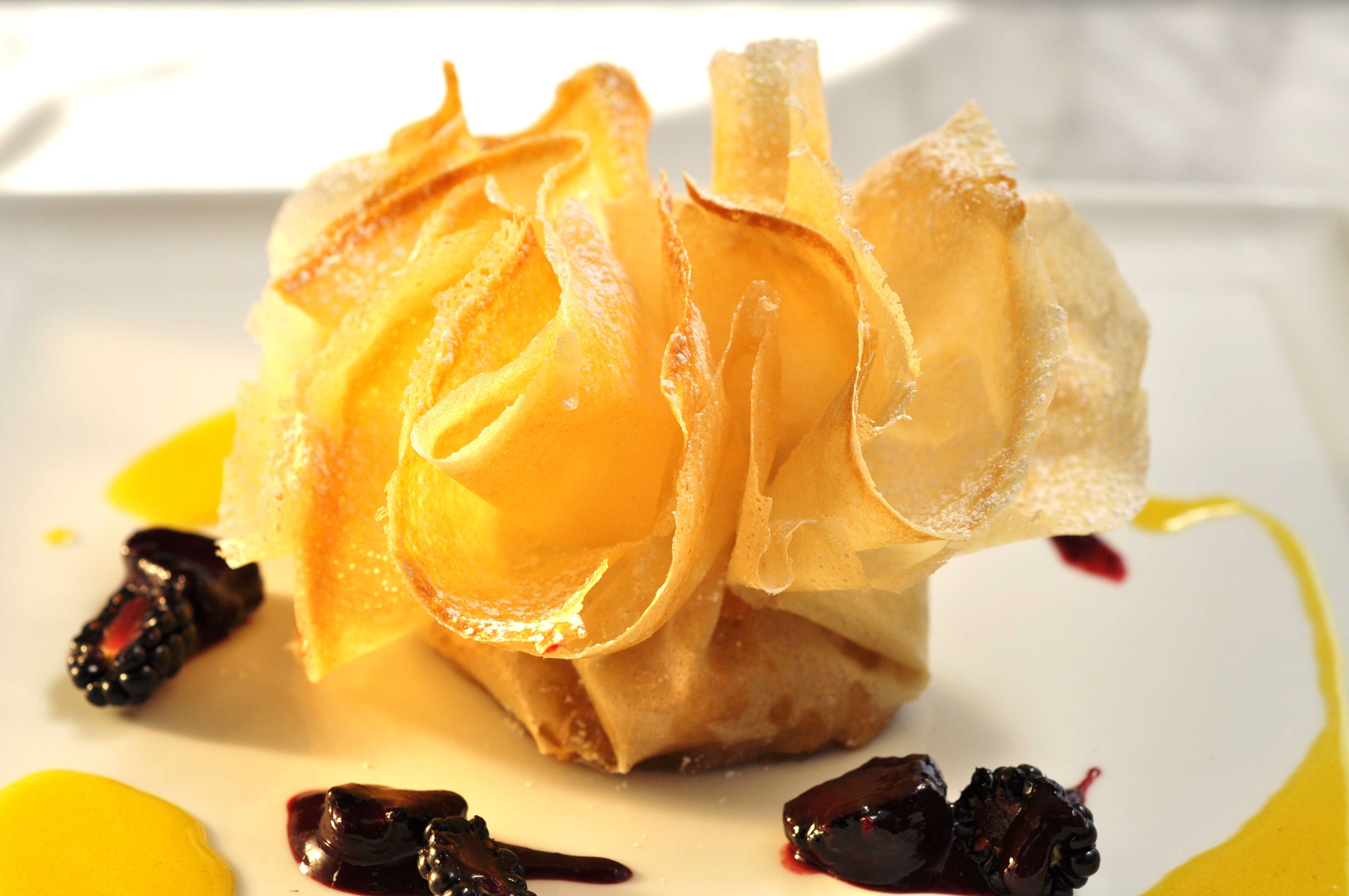 Feuille De Brick pastry Pastry Chef Author Eddy Van Damme